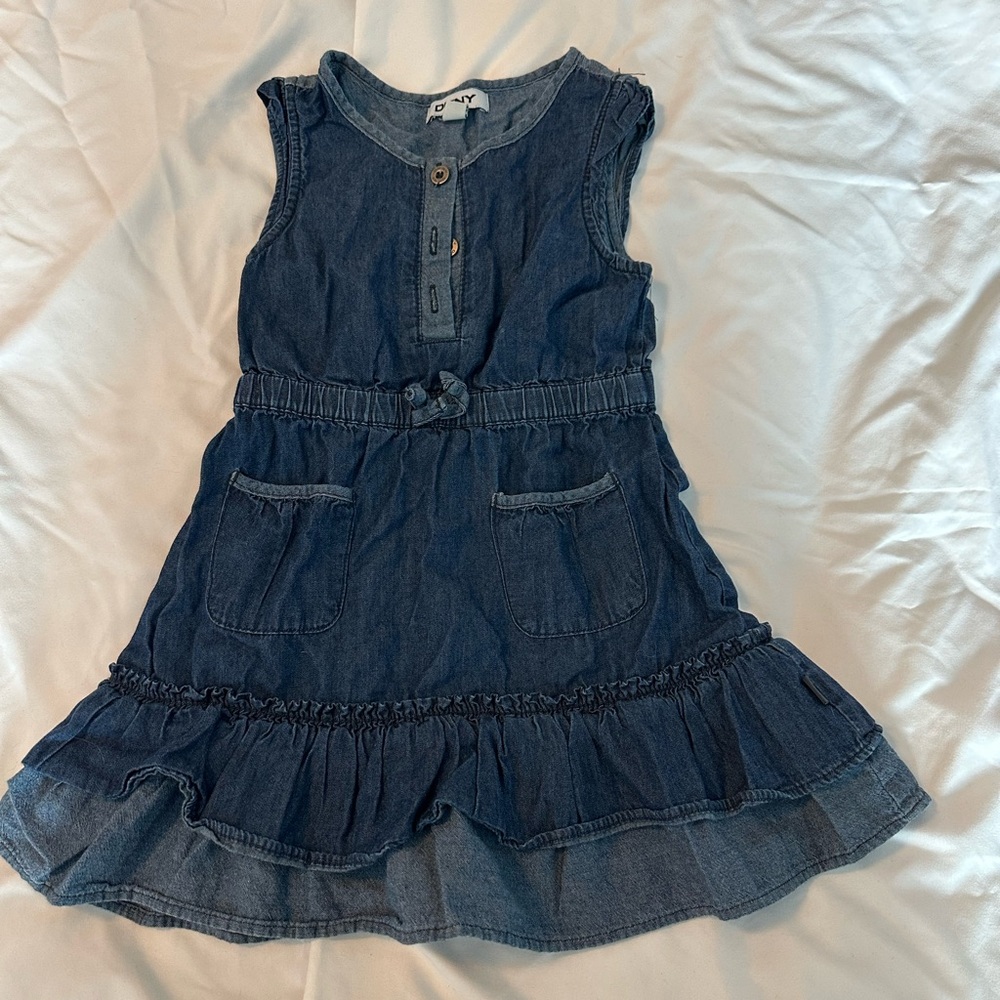 DKNY kids Denim Dress